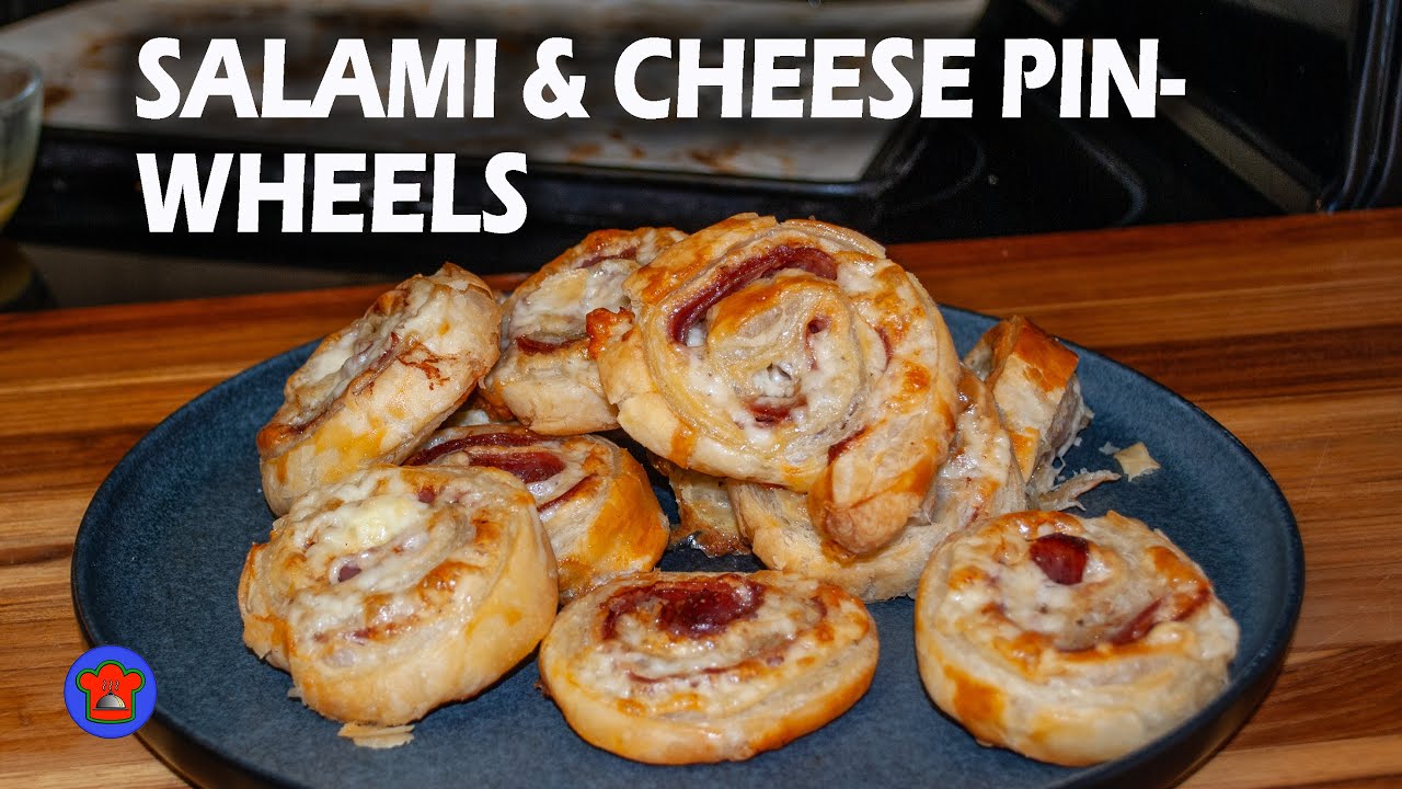 Easy Salami & Cheese Pinwheels – Perfect Party Appetizer!
