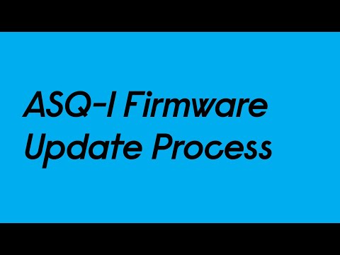 ASQ-1 Firmware Update Process (Mac & PC) - ALM035