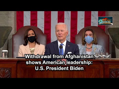 Withdrawal from Afghanistan shows American leadership U.S. President Biden