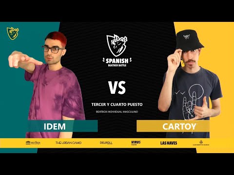 Idem vs Cartoy - Small Final | Solo | Spanish beatbox battle 2021