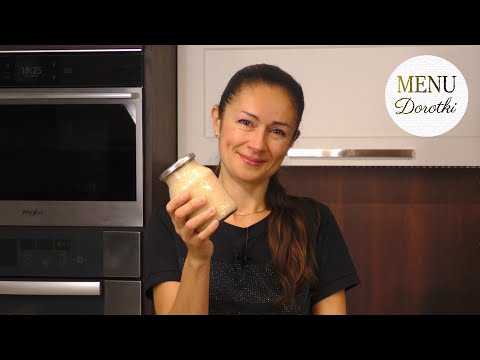 Domowy tarty chrzan. Dlaczego warto jeść świeży chrzan. Jak go utrzeć i przechowywać? MENU Dorotki.