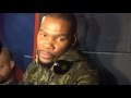 Kevin Durant After Shootaround In D C Nov 10 2015