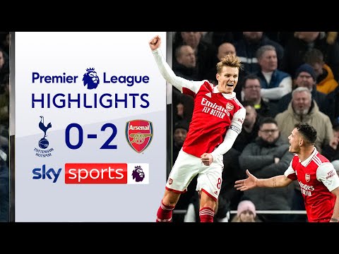 Arsenal go EIGHT points clear at top with NLD victory 🔴🔥 | Tottenham 0-2 Arsenal | Highlights