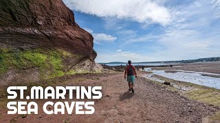 Exploring New Brunswick's Changing Tides | St Martins Sea Caves | Bay of Fundy | East Coast Canada