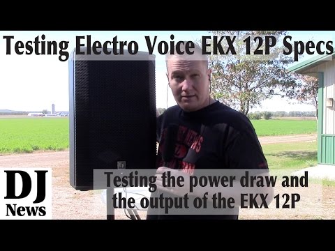 Обзор активной акустической системы Electro-Voice EKX-12P
