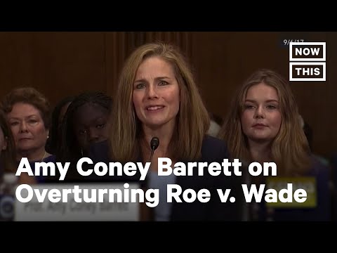 Sen. Feinstein Presses Amy Coney Barrett on Overturning Roe v. Wade | NowThis