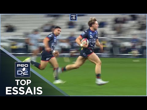 TOP Essais de la J15 – PRO D2 – Saison 2023-2024