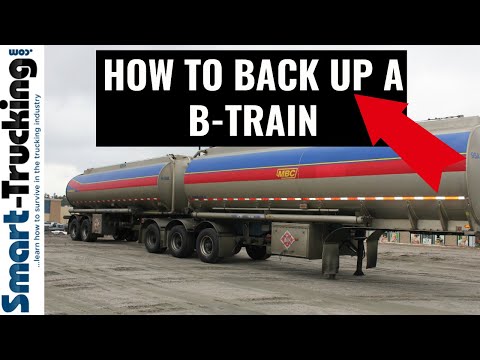 The Secret to Backing Up a B-Train (It's Easier Than a 53' Trailer!)