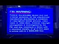 FBI Warning Screen And Random House Home Video 1994 Logo