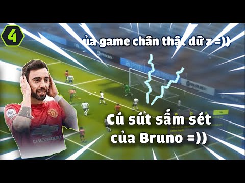 Cú sút sâm sét của Bruno nhưng mà nó chân thật quá:))