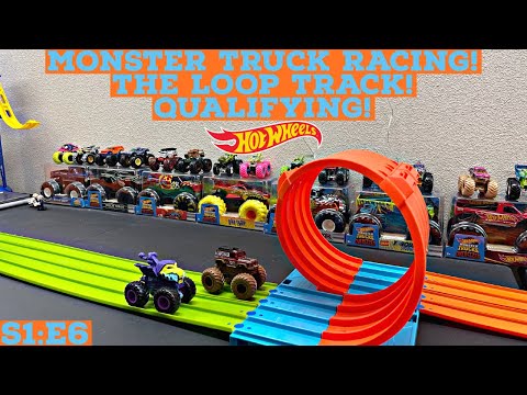 EPIC DIECAST MONSTER TRUCK RACING | LOOP TRACK | QUALIFYING | HWMT S1:E6 #diecastracing