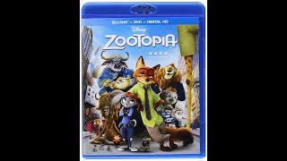 Opening to Zootopia 2016 Blu-ray