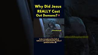 Why Did Jesus Really Cast Out Demons? 👹🤯😱#shorts #youtube #catholic #jesus #bible #exorcism #fyp