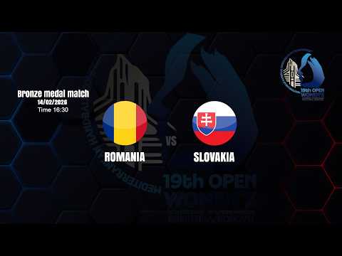 ROMANIA vs SLOVAKIA - MHC WOMEN’S CHAMPIONSHIP 'Bronze medal match'