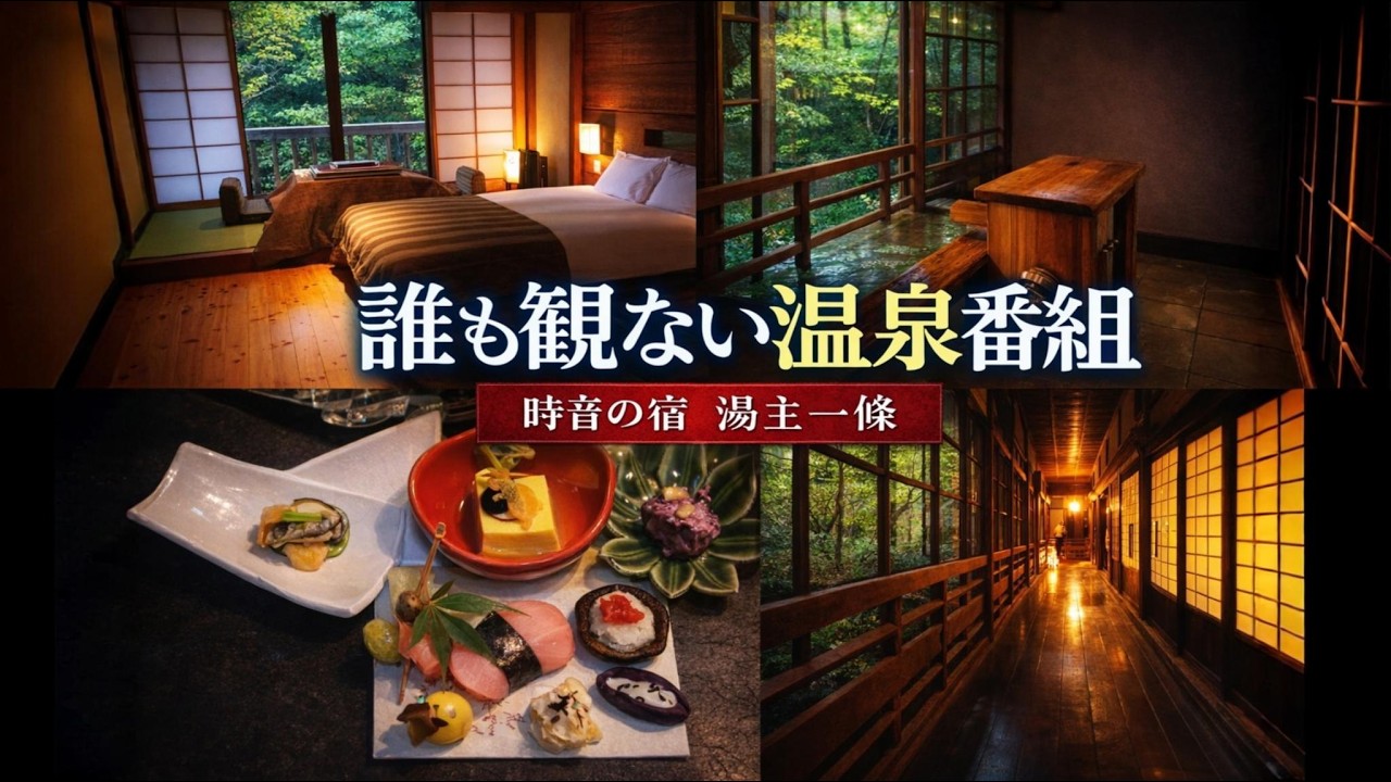 【無人温泉】時音の宿 湯主一條へ、行こう。