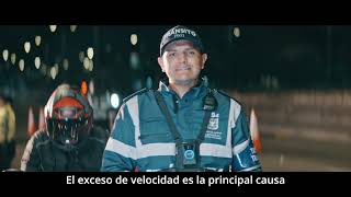 El exceso de velocidad mata, respeta el límite