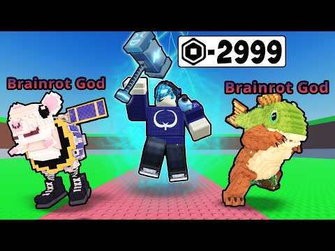 AKU BELI PALU ADMIN BUAT RUSUH DI ROBLOX BRAINROT INI ? | Roblox Steal A Brainrot Indonesia | PART 3