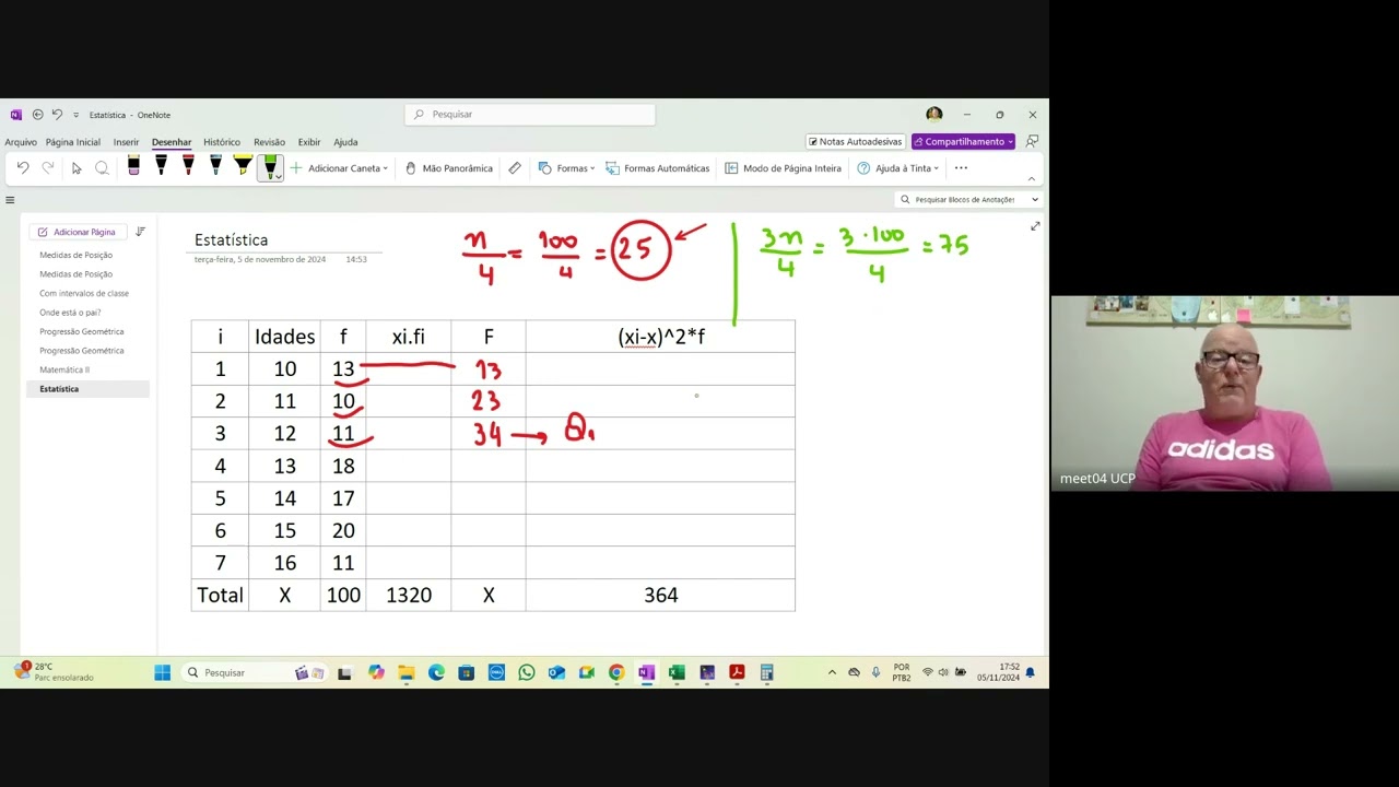 Estatística CTH – 05/11/2024
