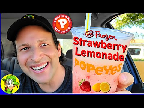 , title : 'Popeyes® FROZEN STRAWBERRY LEMONADE Review ⚜❄️🍓🍋 | Peep THIS Out! 🕵️‍♂️'