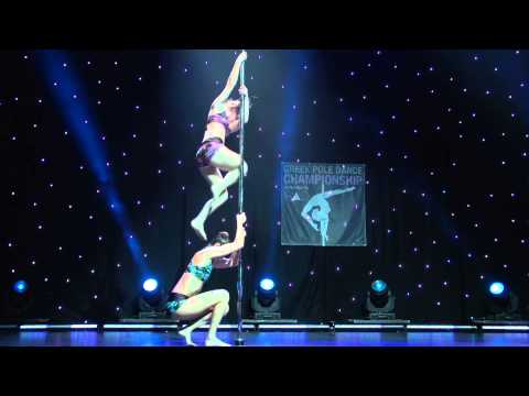 Aggeliki Rerra & Thalia Loulis - Champions Doubles Division - Greek Pole Dance Championship 2015