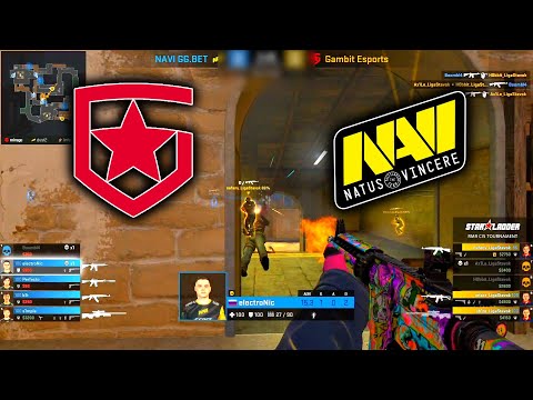 Gambit vs NAVI - StarLadder CIS RMR 2021 - MIRAGE Highlights