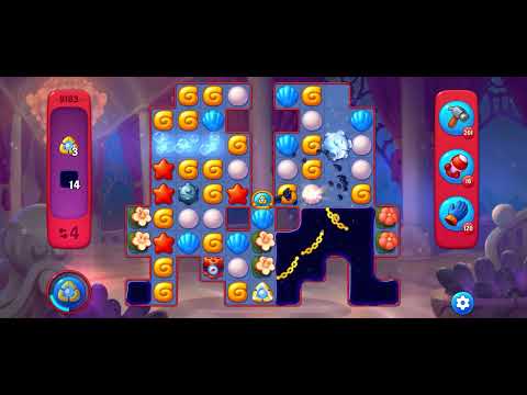 Fishdom Hard level 9183 no boosters フィッシュダム