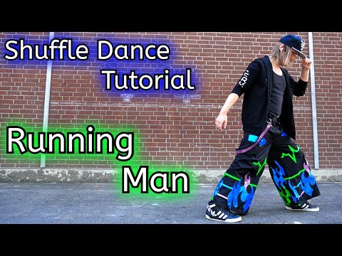 Shuffle Dance Tutorial / Hardstyle Shuffle Tutorial Part 1: Running Man + Variations (Ser0x Style)