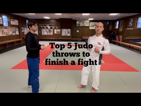These are my top five throws to finish a fight. No street clothes required.