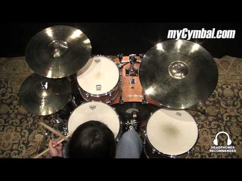 Sabian 18" HHX Studio Crash Cymbal - Brilliant (11806XB-1103114G)