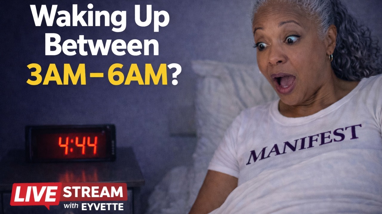 Why You're Waking Up Between 3AM and 6AM + What to Do! (Revised)