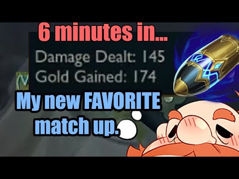 Warwick TOP is literally FREE GOLD with FIRST STRIKE RUNE