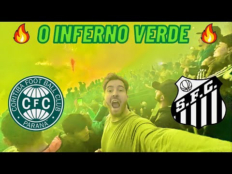 FESTA ABSURDA NO GREEN HELL DA TORCIDA DO COXA/ Coritiba 1 x 0 Santos