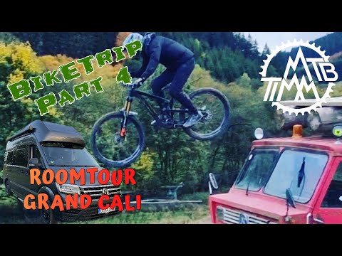 Mein 1. Biketrip + Roomtour Grand California 600 & Green Hill Bikepark