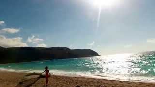 preview picture of video 'GoPro Milos beach, Lefkada island, GREECE   27 07 2014'