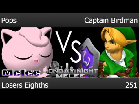 MNM 251 - Pops (Jigglypuff) vs Captain Birdman (Link) Losers Eighths - Melee