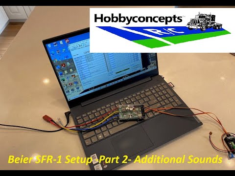 Beier RC SFR-1 Part 2 Speed, Light & Sound Controller for Tamiya Semi's