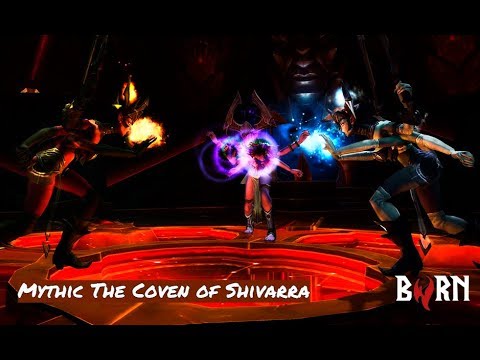 Mythic The Coven of Shivarra - Resto Druid PoV [BURN]