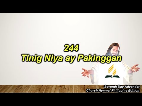 SDAH 244 – Tinig Niya ay Pakinggan