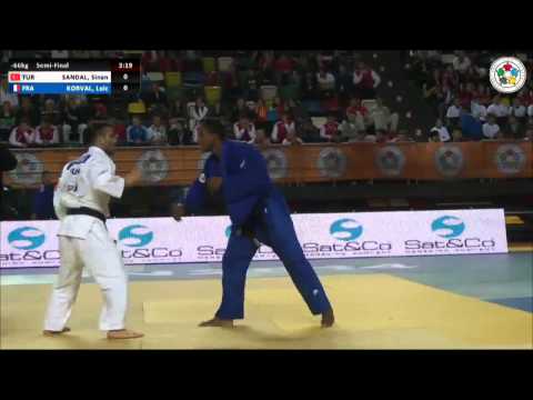 Sinan SANDAL (TUR) Vs Loic KORVAL (FRA) - Judo Grand Prix Samsun 2014 [-66kg]