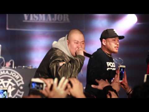 160311 넉살 -  악당출현(feat. ODEE, 딥플로우, 던밀스, 우탄) @ 작은 것들의 신 콘서트