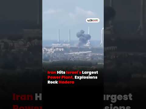Iran Fires Ballistic Missiles Toward Israel Power Plant Near Hadera, Air Defenses Intercept Most