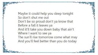 Keith Urban - Don&#39;t Shut Me Out Lyrics