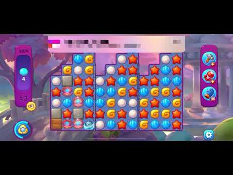 Fishdom 3676 - Super Hard Level (14+3 Moves)