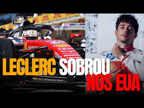 TREINOS LIVRES F1: LECLERC LIDERA, MAS MERCEDES E RED BULL ASSUSTAM | GP DOS EUA