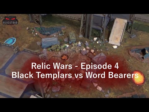 Black Templars vs Word Bearers Warhammer 40k Battle Report - Mission 4 Relic Wars