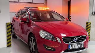 LED rampa 968mm, oranžová, 12-24V, 132xLED, ECE R65