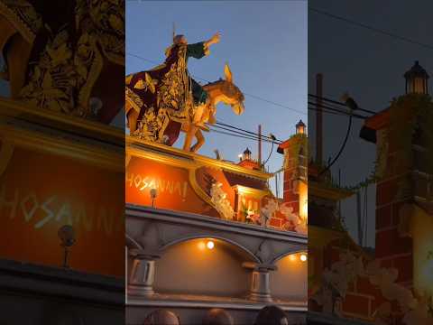 Procesión Jesús de las Palmas Domingo de Ramos en San Juan Comalapa, Chimaltenango, Guatemala 2026.