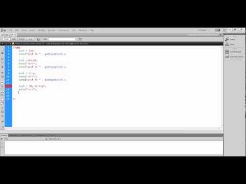 Php Tutorial 6 How To Using Function Gettype