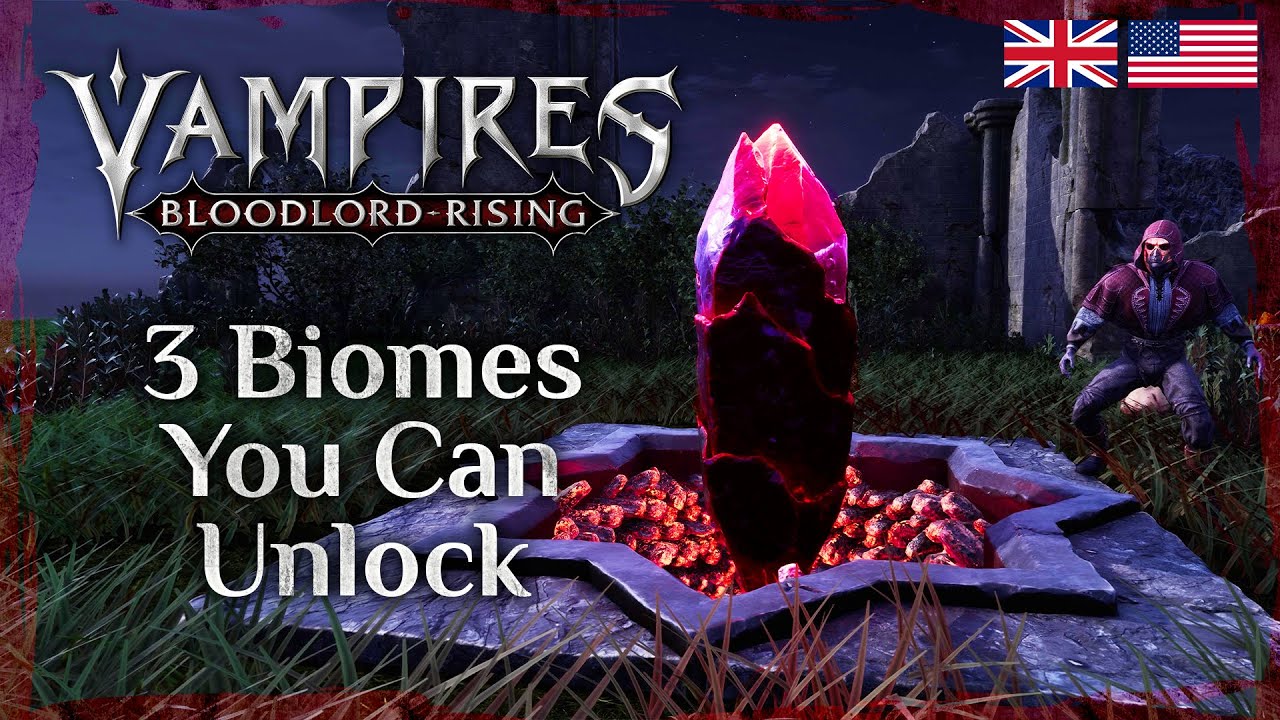 Vampires: Bloodlord Rising | 3 Biomes you can unlock