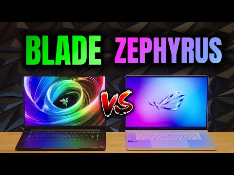 Razer Blade 16 vs Zephyrus G16 (2025) - Comparing the BEST Thin-and-Light Gaming Laptops! [Asus ROG]